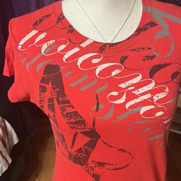 Volcom tee, sz M, red - Picture 2 of 5